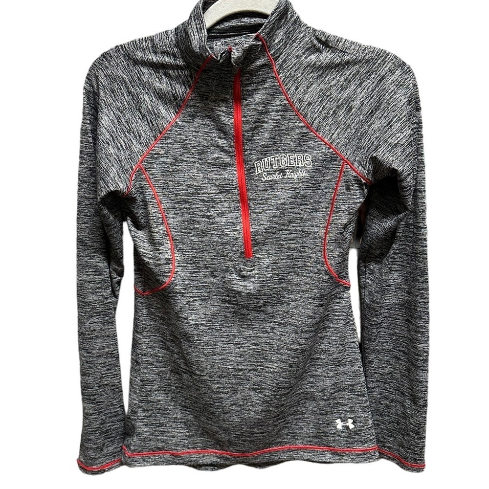Rutgers Scarlet Knights Under Armour half zip xs